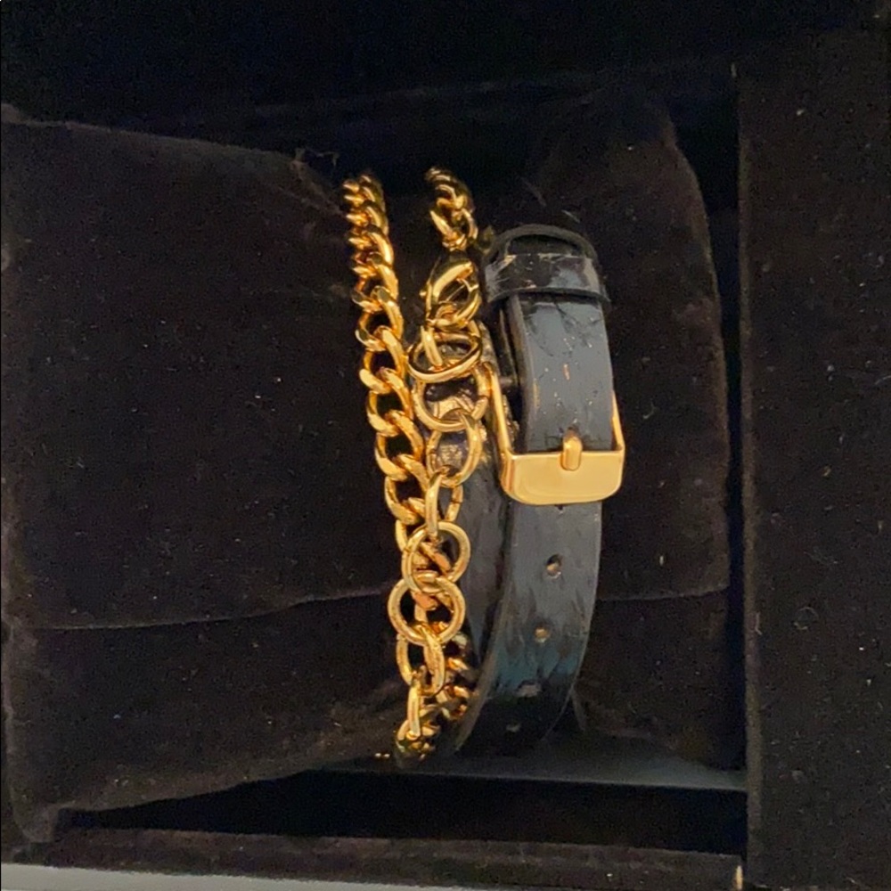 BRAND NEW Salmon Leather Watch - Picture 3 of 3